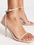 Фото #5 товара Simmi London Wide Fit Novalee barely there sandals in beige