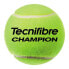 TECNIFIBRE Champion 3 Balls Tube Tennis Balls Box