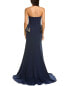 Rene Ruiz Strapless Faille Mermaid Gown Women's