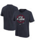ფოტო #1 პროდუქტის Big Boys Navy Houston Texans 2023 AFC South Division Champions Trophy Collection T-shirt