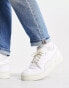 Фото #4 товара Puma CA Pro luxe trainers in white and stone