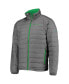 ფოტო #3 პროდუქტის Men's Gray Oregon Ducks Powder Lite Omni-Heat Reflective Full-Zip Jacket