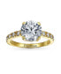 Кольцо Bling Jewelry 4CT AAA CZ Solitaire Engagement