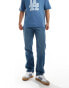 Фото #3 товара Lee West relaxed straight fit jeans in mid wash