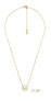 Gold plated silver jewelry set MKC1260AN710 (necklace, earrings)