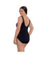 ფოტო #5 პროდუქტის Women's Twist Pull Sash Tank One-Piece Swimsuit