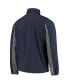 ფოტო #4 პროდუქტის Men's Navy Chicago Bears Circle Zephyr Softshell Full-Zip Jacket