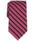 ფოტო #1 პროდუქტის Men's Stripe Silk Tie