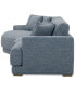 Фото #4 товара Vasher 135" 2-Pc. Fabric Sectional with Cuddler, Created for Macy's