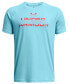 ფოტო #1 პროდუქტის Big Boys Tech Split Wordmark Graphic Short-Sleeve T-Shirt