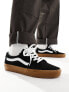 Vans SK8-Low trainers in black and gum