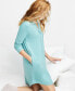 Фото #2 товара Пижама женская State of Day Notch Sleepshirt XS-3X, созданная для Macy's