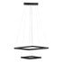 Ceiling Light Black Aluminium 220-240 V Modern 50 x 50 x 120 cm