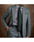 ფოტო #2 პროდუქტის Men's Foresta - Silk Grenadine Tie for Men