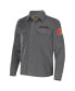 Фото #3 товара Men's NFL x Darius Rucker Collection by Gray Cleveland Browns Canvas Button-Up Shirt Jacket