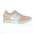 Фото #1 товара New Balance 327 U327LN Mens Beige Suede Lace Up Lifestyle Sneakers Shoes 9.5