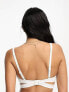 Фото #5 товара ASOS DESIGN Fuller Bust mix and match underwired wrap bikini top in white