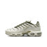 Фото #1 товара Nike Air Max Plus TPU皮革 舒适 百搭 防滑耐磨 低帮 生活休闲鞋 男款 米绿