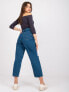 Spodnie jeans-RO-SP-2503.64-ciemny niebieski