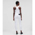 Фото #3 товара Karl Lagerfeld White Gf Denim Pants W 221W1101 jeans