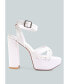 Фото #2 товара Women's Nile Platform Heeled Sandals