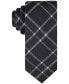 ფოტო #1 პროდუქტის Men's Stitch Plaid Extra Long Tie