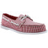 Sperry Authentic Original 2Eye Boat Womens Red Flats Casual STS83799