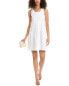 Фото #1 товара Frances Valentine Ribbon A-Line Dress Women's White 0