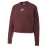 Фото #3 товара Puma Classics Cropped Crew Neck Sweatshirt Womens Size XL 597637-18