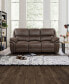 Фото #6 товара White Label Fleming 90" Double Reclining Sofa