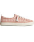 Фото #2 товара Women's Crest Vibe Gingham Canvas Sneakers, Created for Macy's