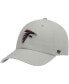 Men's Gray Atlanta Falcons Clean Up Adjustable Hat