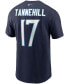 ფოტო #3 პროდუქტის Men's Ryan Tannehill Navy Tennessee Titans Name and Number T-shirt