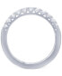 ფოტო #3 პროდუქტის Diamond Band (1/2 ct. t.w.) in 14k White Gold