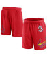 Фото #2 товара Men's Red St. Louis Cardinals Clincher Mesh Shorts