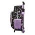 Фото #3 товара Школьный рюкзак с колесиками Monster High Creep Чёрный 28 x 34 x 10 cm
