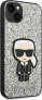 Karl Lagerfeld Etui Karl Lagerfeld do iPhone 14 Plus 6,7" hardcase srebrny/silver Glitter Flakes Ikonik - фото #4