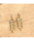 ფოტო #2 პროდუქტის Women's Foliage Drop Earrings