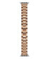 Фото #1 товара Women's Rose Gold-Tone Stainless Steel Apple Watch Strap 38mm-40mm