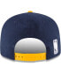 ფოტო #4 პროდუქტის Men's Navy, Gold Indiana Pacers Two-Tone 9FIFTY Adjustable Hat