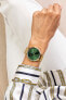 Фото #2 товара Часы и аксессуары Emily Westwood Наручные часы Green Sunray Mesh Watch EGI-3418