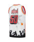 Фото #3 товара Men's x Tats Cru White Miami Heat Hardwood Classics Fashion Jersey