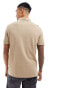 Фото #3 товара Armani Exchange tonal logo regular fit polo in beige