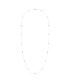 ფოტო #5 პროდუქტის Lucky Star Layered Design Sterling Silver Diamond Women Necklace