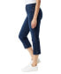Фото #3 товара Women's Shape Effect Pull-On Capri Jeans