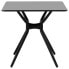 Фото #6 товара Стол столик квадратный для дома и офиса универсальный макс. 150 кг 80х80 см ЧЕРНЫЙ