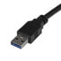 Фото #4 товара Кабель адаптер USB 3.0 к eSATA HDD / SSD / ODD - 3ft кабель адаптер USB 3.0 к жесткому диску eSATA - SATA 6 Gbps - 0,9 м - USB A - черный от Startech.com
