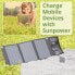 Фото #3 товара Солнечное зарядное устройство USB DC BRESSER Solar Charger Mobile 21W