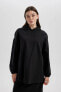 Regular Fit Kapüşonlu Premium Sweatshirt Tunik B2560ax23wn