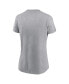 ფოტო #2 პროდუქტის Women's Heather Gray Tennessee Volunteers Primetime Evergreen Logo T-Shirt